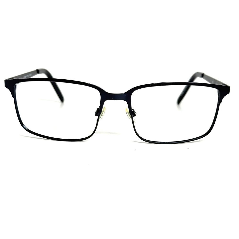 Lucky Brand Eyeglasses Frames Matte Navy Blue Rectangular D808 54-17-140